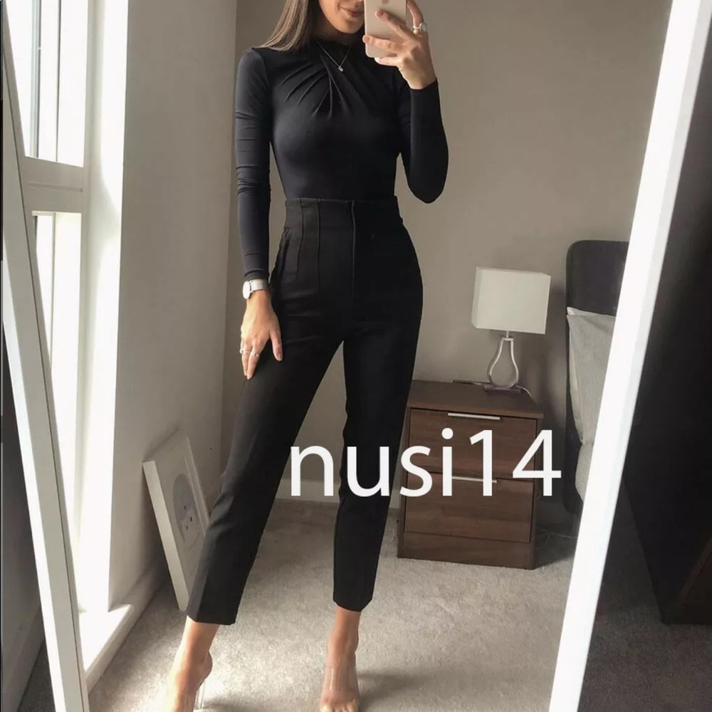 Zara high waisted pants